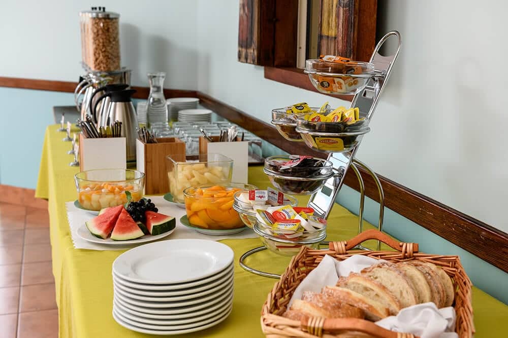 Complimentary Continental Breakfast for Guests at Villa Mirasol