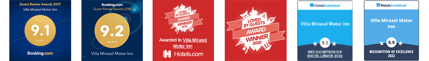Villa Mirasol Motor Inn Awards - Motel in Bundaberg